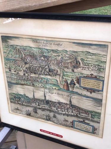 Antica mappa storica - antica,