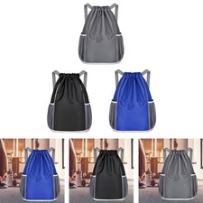 Borsa sportiva Zaino casual impermeabile con coulisse per lo shopping Nuoto