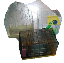 Cinque Gabbie Per Uccelli E Criceti