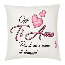 cuscino 40x40 scritta ti amo