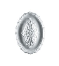Rosone In Polistirolo R43 Ovale,Rosonj Soffitto,Luce, Lampadario,Cornice