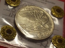 Regno d'Italia 50 centesimi 1936 Impero  periziata Vittorio Emanuele III Rara