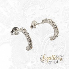 orecchini cerchietto Argento