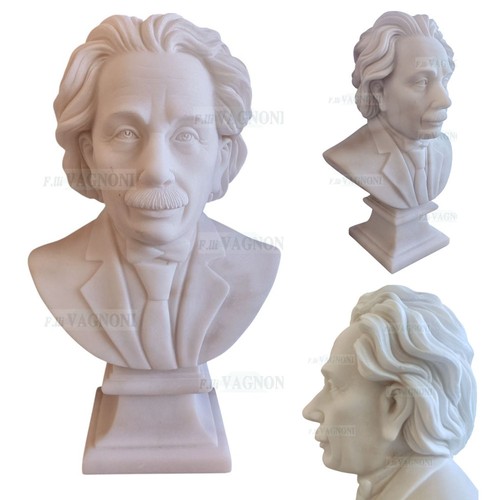 Scultura busto albert - albert, einstein
