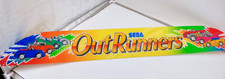 Sega System 32  OUTRUNNERS Arcade Game Original SIGN PANEL / PANNELLO INSEGNA