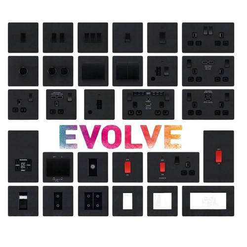 Evolve nero opaco - bg,