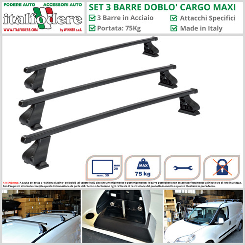 Barre portatutto portapacchi - barre,