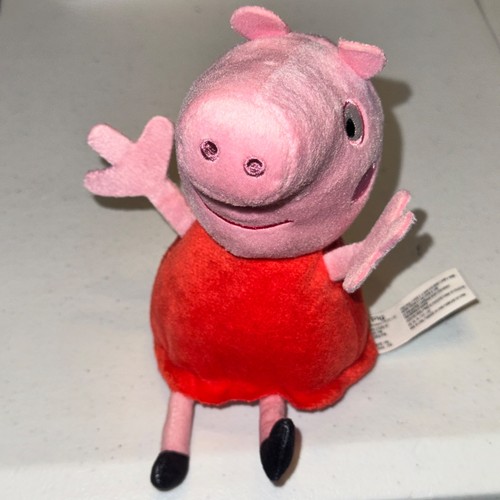 Euc peppa pig plush - peppa, 8"