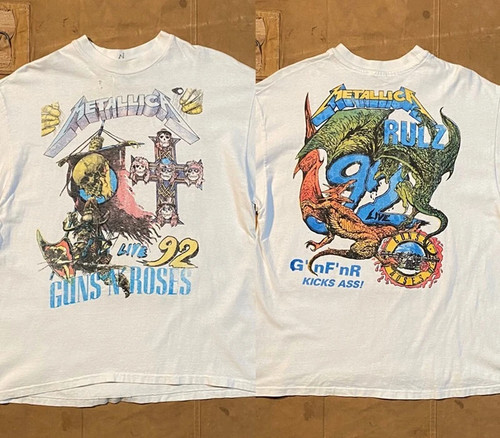 Shirt guns roses - t-shirt, 1992