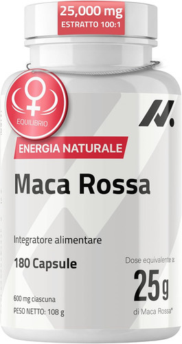 Maca rossa donna con - maca,