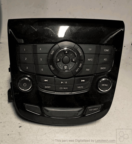 95137306 autoradio chevrolet - 95137306,