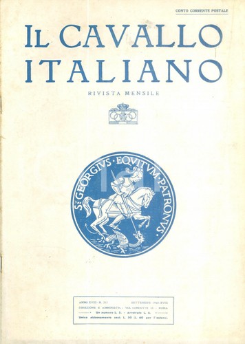 1940 cavallo italiano - il,