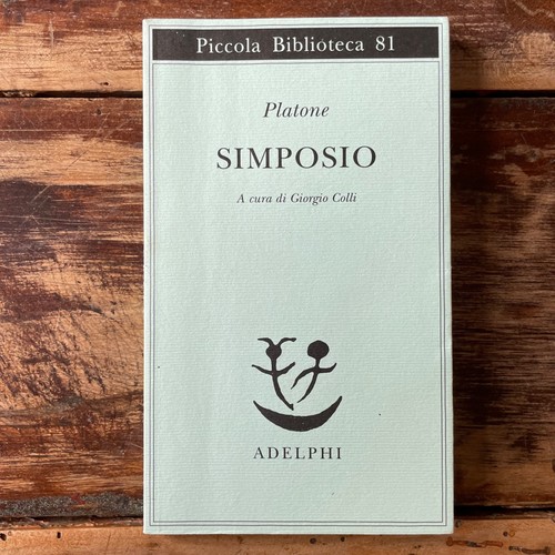 Simposio platone adelphi - simposio,