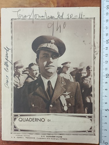 Quaderno scuola galeazzo ciano - quaderno,