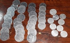  41 monete repubblica-5-10- 50 -100 lire Anni 50