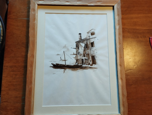 Quadro inchiostro carta - carta,