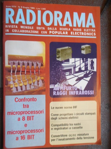 Radiorama rivista numero - rivista, 6