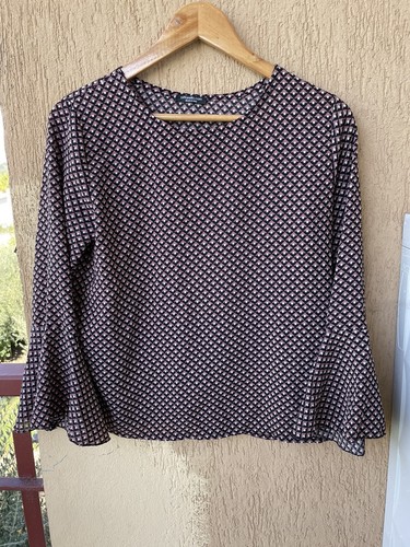 Blusa pittarello fantasia rosa - blusa,