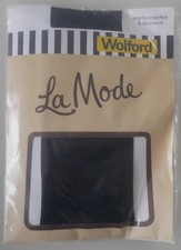 ASSOLUTA RARITÀ: Wolford LA MODE COLLANT! Taglia: S! Colore: Nero! B-Stock!