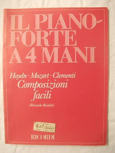 Risaliti pianoforte a 4 - il,