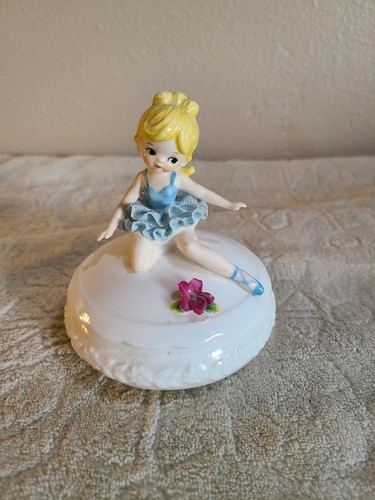 Ballerina vintage porcellana