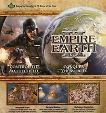 Pubblicità vintage 2005 Empire Earth II originale VIDEOGIOCO stampa 23x27cm GIM 145
