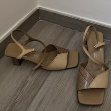 Scarpe donna, sandali zeppa con cinturino