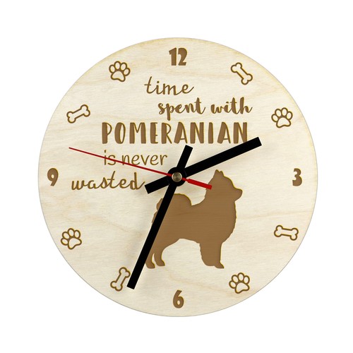 Cane pomerania orologio di - cane,