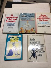 lotto di 5 libri narrativa umorismo sociale, antologia didattica.Vedi descrizion