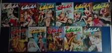 Lotto 11 fumetti erotici d'epoca ULULA Romanini lo Squalo Edifumetto sexy
