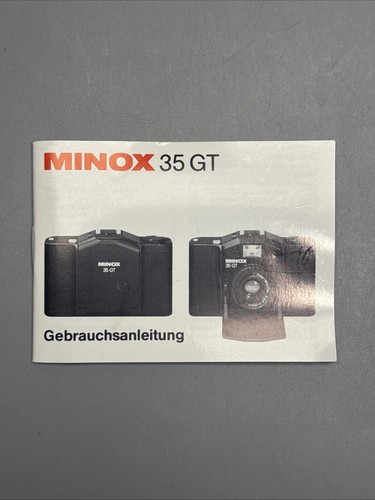 Minox manuale uso - manuale,