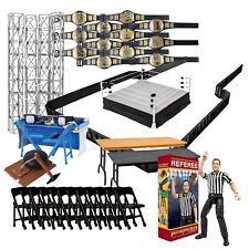 Super Deluxe Wrestling Figure Ring & Accessory Set per WWE Wrestling Figure