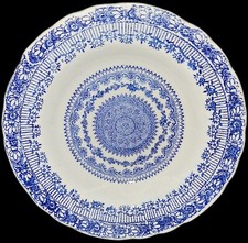 Servizio Piatti Porcellana NICE Extra Stone Con Decorazioni Blu Dipinte A Mano