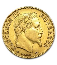 1854-1869 Francia Oro 10