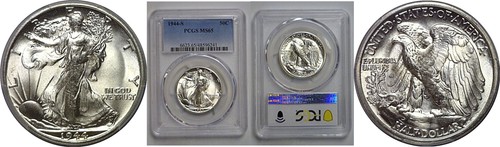1944 mezzo dollaro walking - 1944-s,
