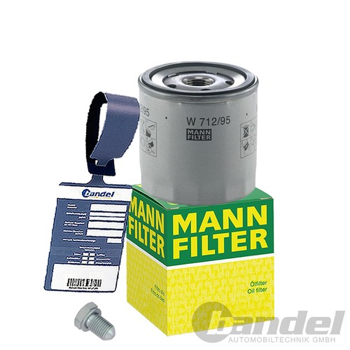 Kit cambio filtro olio mann - filtro,