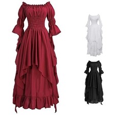 Abito medievale alla moda da