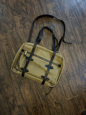 Filson Pullman robusto twill marrone chiaro piccolo. MADE IN USA. OTTIMO!!