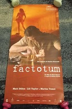 FACTOTUM Locandina 32x67 cm