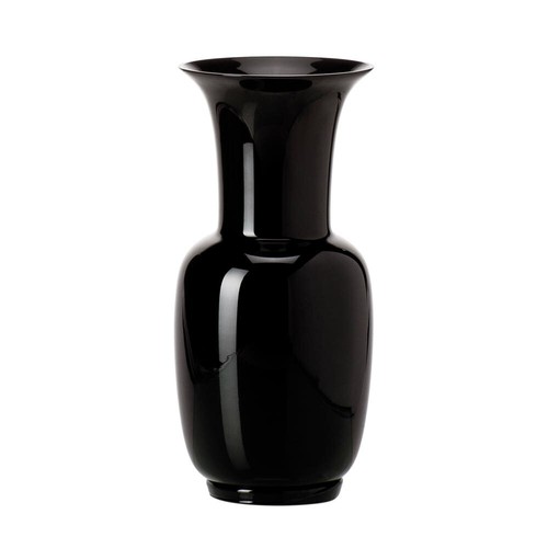 Vaso opalino venini - vaso, nero