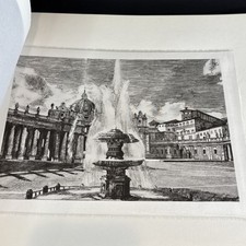 B&W Serigraph Rome St Peter