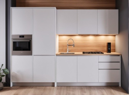 Cucina componibile bianca - cucina,