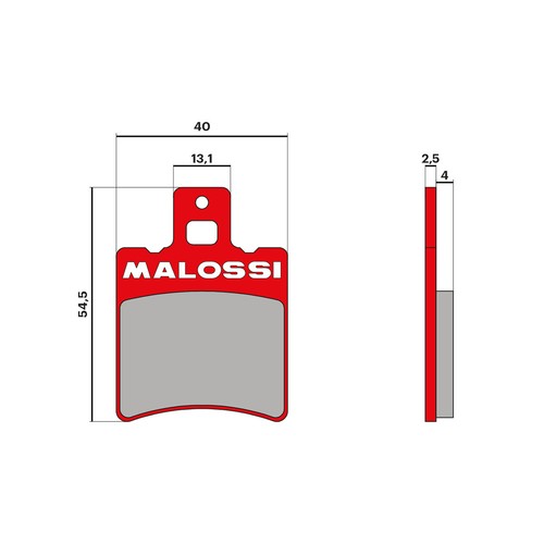 Pastiglie freno malossi brake - pastiglie,