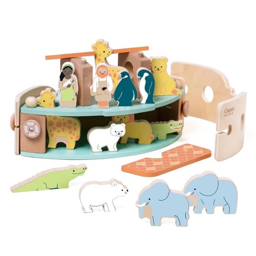 Playset legno arca noè - arca, di