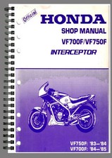 Honda vf700 vf750f manuale - honda,