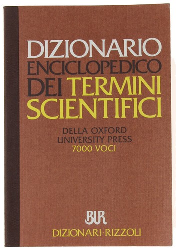 Dizionario enciclopedico dei - dizionario,