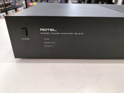 Rotel 870 stereo power - rotel,