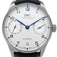 Orologio usato da uomo IWC Iwc Portuguese 7 giorni IW500705 misura cassa 42 m...
