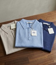 Set di 3 Polo  TG L In Lino -