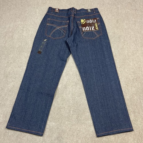 Jeans denim larghi vintage y2k - larghi,